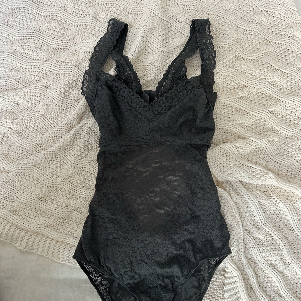 Backless Lace Bodysuit